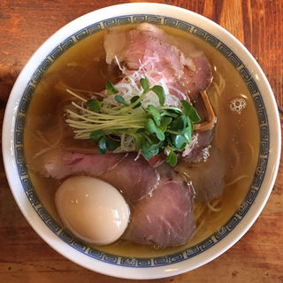 味玉チャーシュー煮干しそば(中華そば しば田)