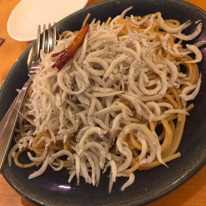 シラスのペペロンチーノ(瀬戸内バル +plus)