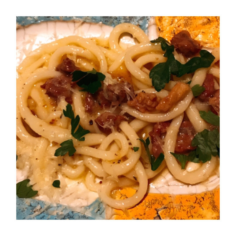 ピッチャレッリ キアナ牛のラグービアンコ(ペペロッソ )