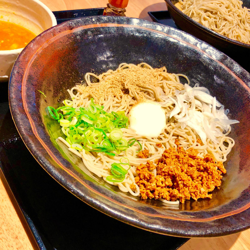 担々つけ(生そばうどん ウエスト 蒲田店)