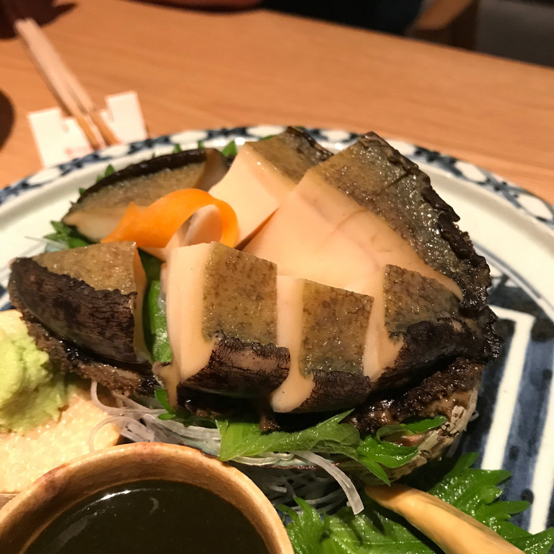 蒸しアワビ(田中田 西麻布店 （タナカダ）)