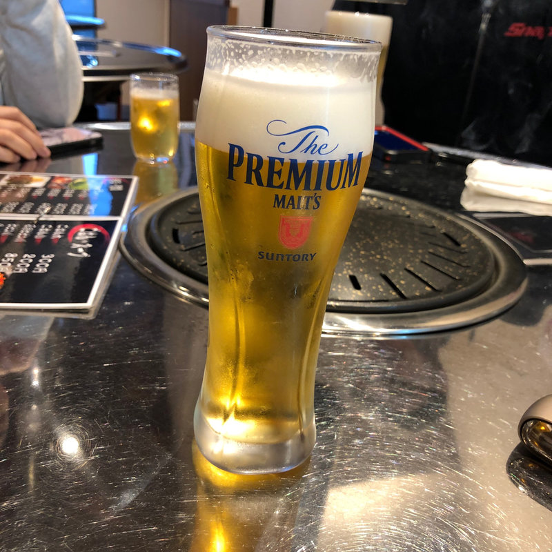 生ビール小(焼肉永昌苑 福岡店)