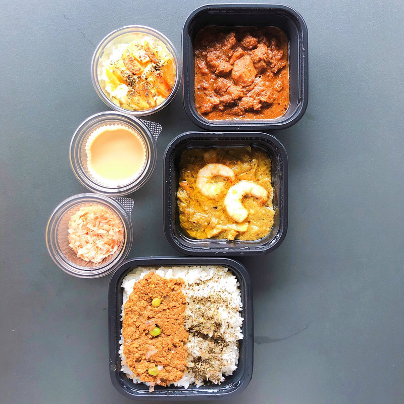 トリプルカレー(東京京橋屋カレー)