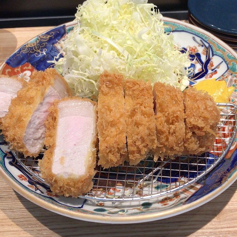 黒豚上ロース定食(とんかつ 七井戸(なないど))