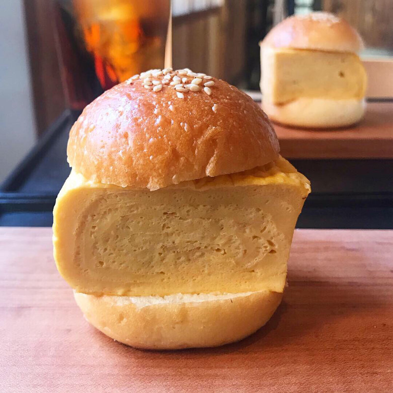 だし巻きたまごサンド(knot café)