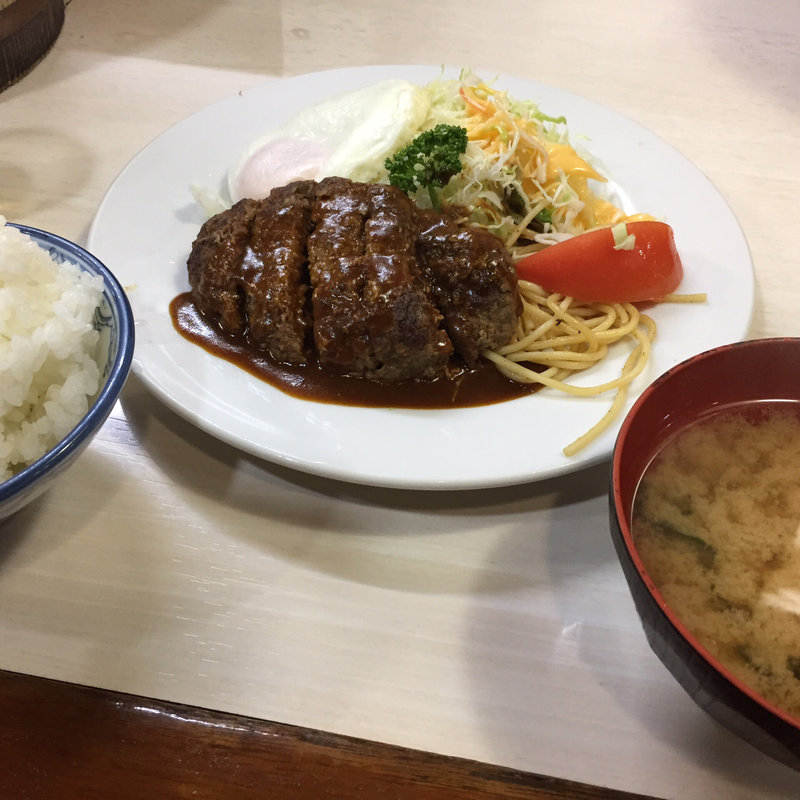 ハンバーグ定食(グリルキムラ)