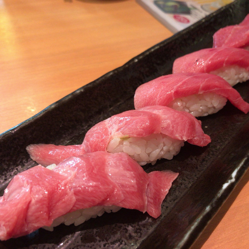 マグロ握り(うまい鮨勘 長町ザ・モール店 （うまいすしかん）)