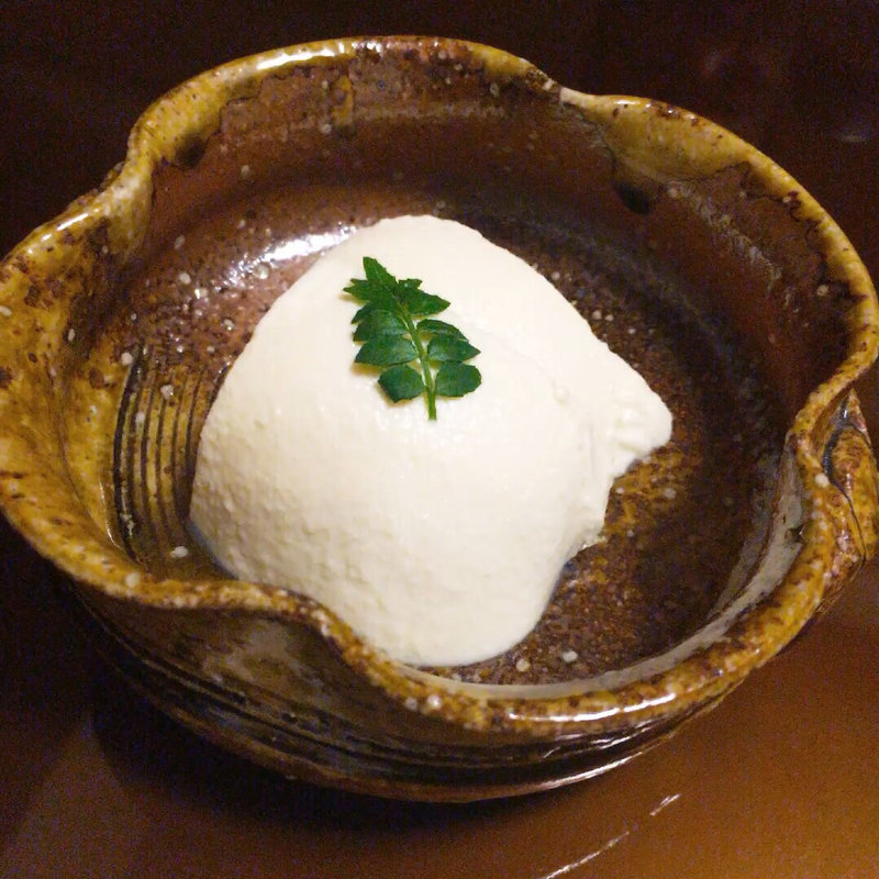 おぼろ豆腐(日本料理 新町 和けい)
