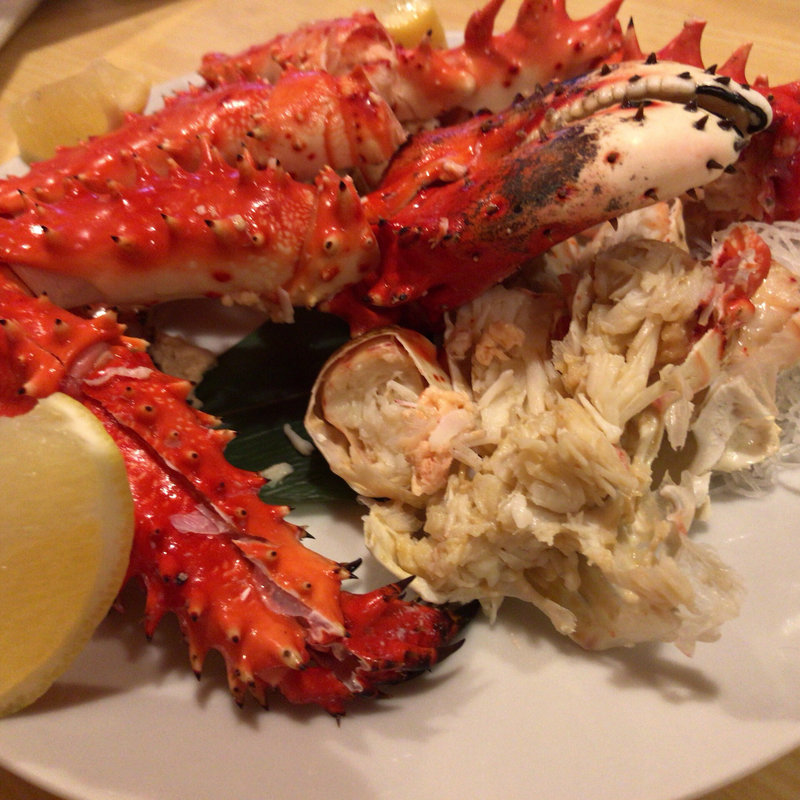 浜茹で 花咲ガニ(開陽亭 すすきの店)