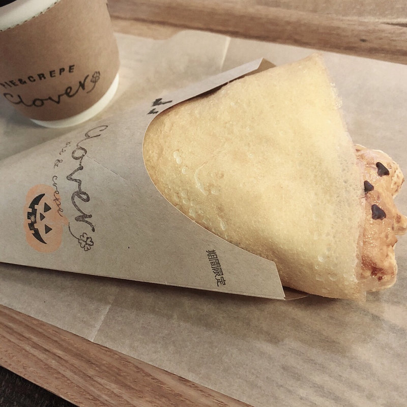 ハロウィン限定メニュー(pie&crepe Clover)