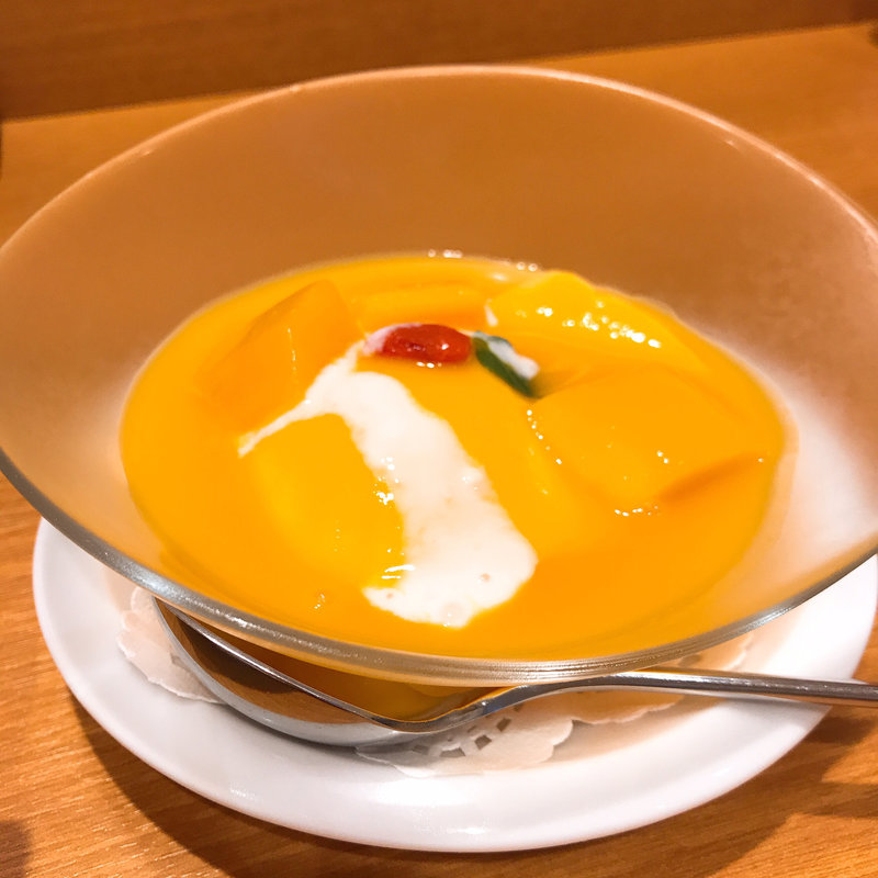 自家製マンゴープリン(廣天堂)