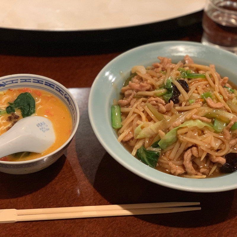 豚肉ザーサイ細切りかけごはん(點飯樓)