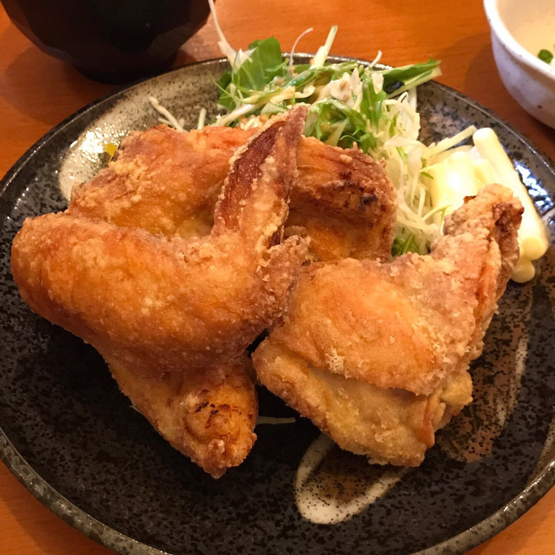 ジョニー定食（ブツ切り）(ジョニーのからあげ 東三国店)