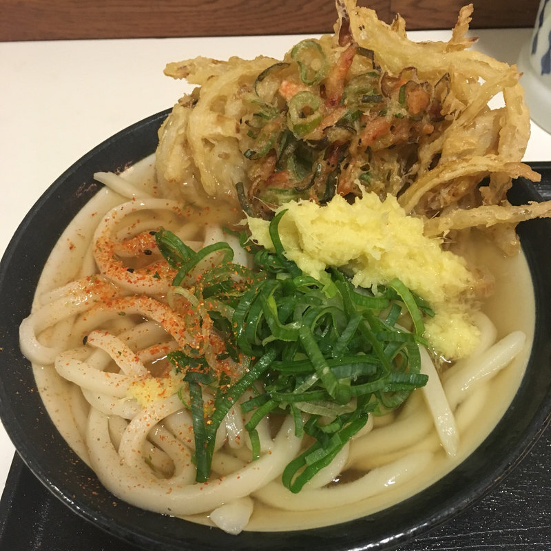 桜えび天うどん(星のうどん （ほしのうどん）)