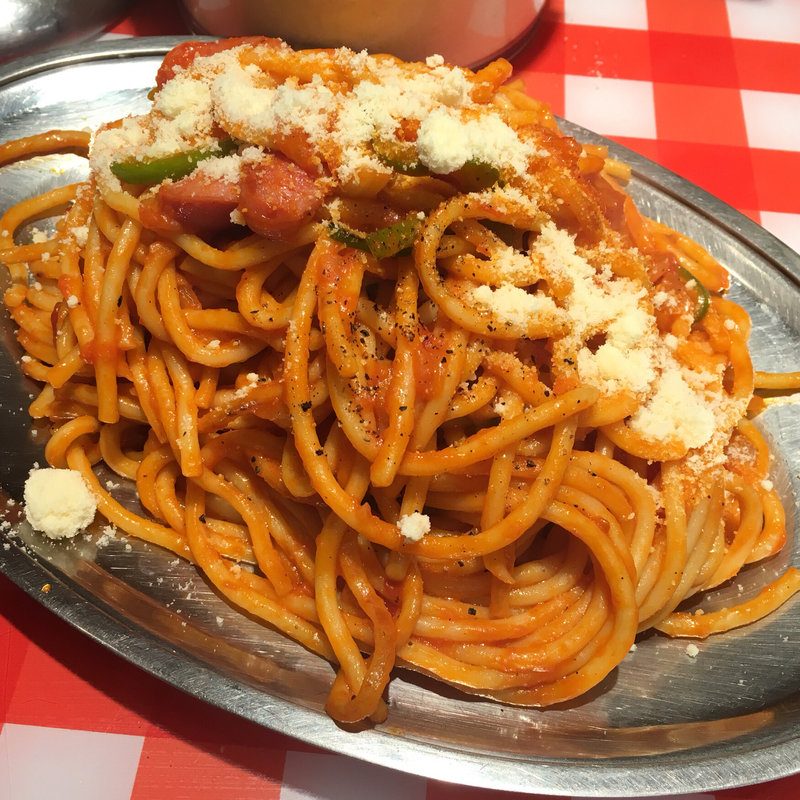 ナポリタン 並(スパゲティーのパンチョ 御徒町店 )