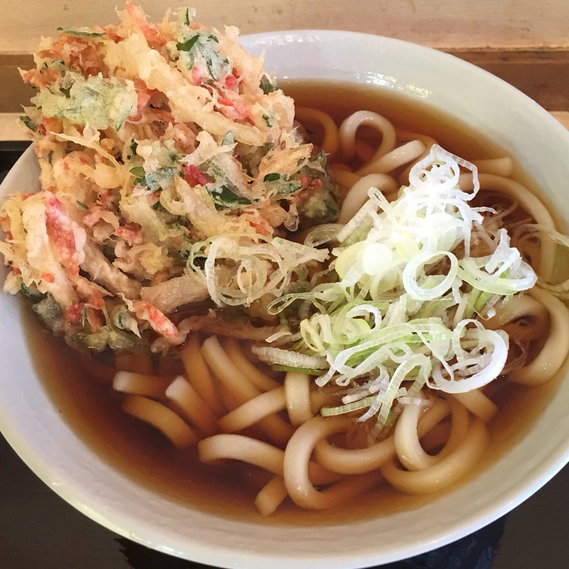 天ぷらうどん(田そば （デンソバ）)