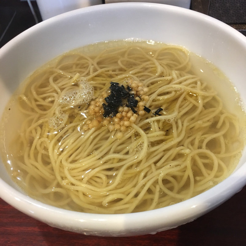 塩かけ(鶏だし中華そば かね壱)
