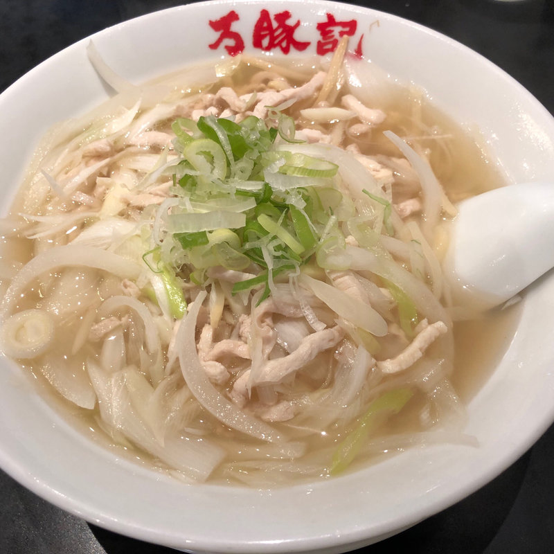 鶏ネギ塩ラーメン(万豚記 アーバンドックららぽーと豊洲店 )