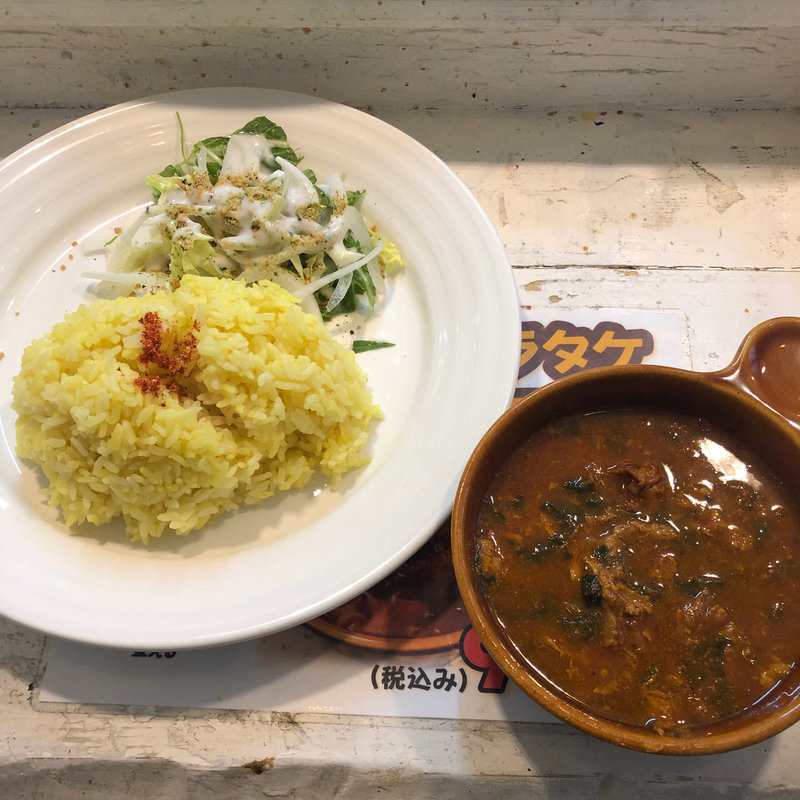 豚バラ軟骨カレー(カレーブースとんがらし)