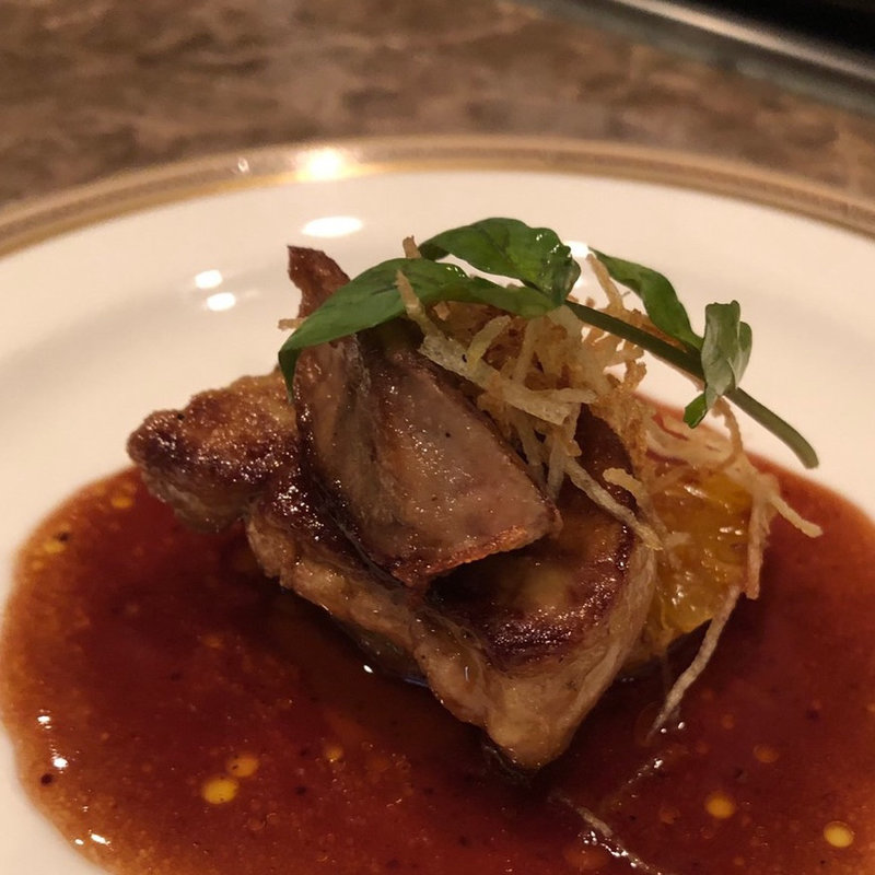 フォアグラ(鉄板焼き 濱 新宿本店)