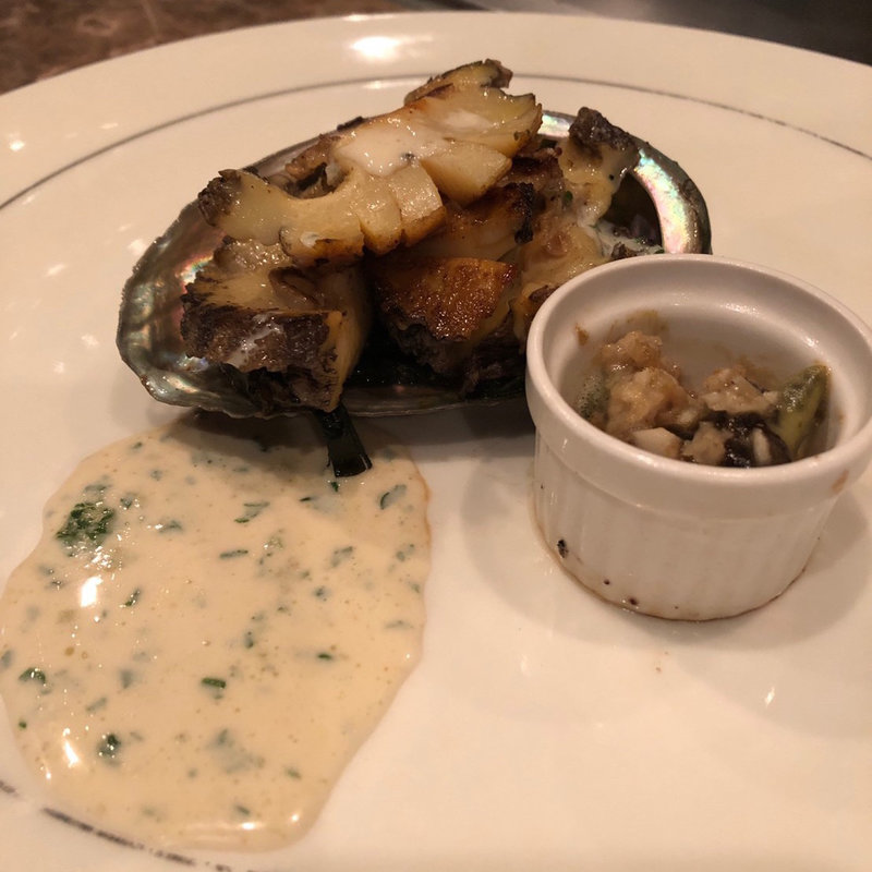 鮑(鉄板焼き 濱 新宿本店)