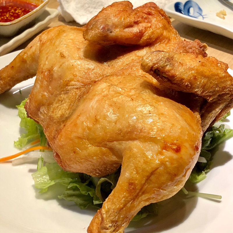丸揚げチキン(チャカン食堂)