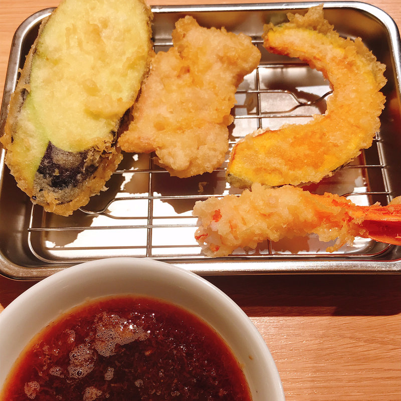 天ぷら定食(天ぷらのひらお 天神店 )