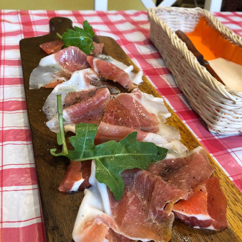 パルマ産プロシュート（生ハム）盛り合わせ(ピッツァ・ロッコ)