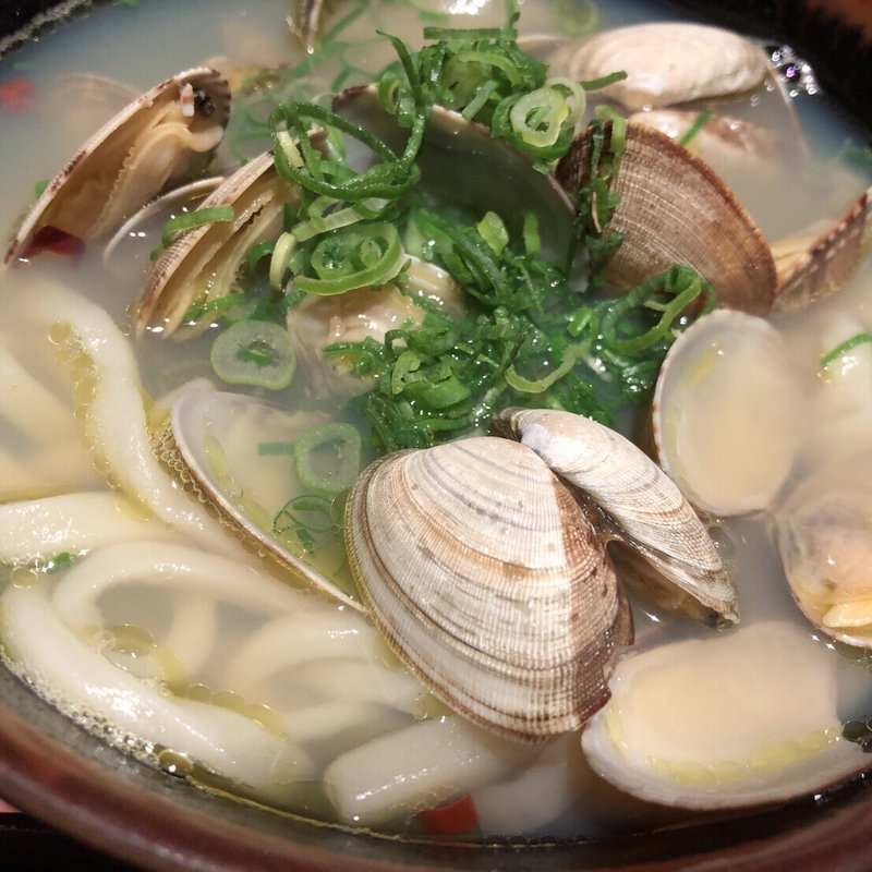 あさりうどん(二○加屋 長介)