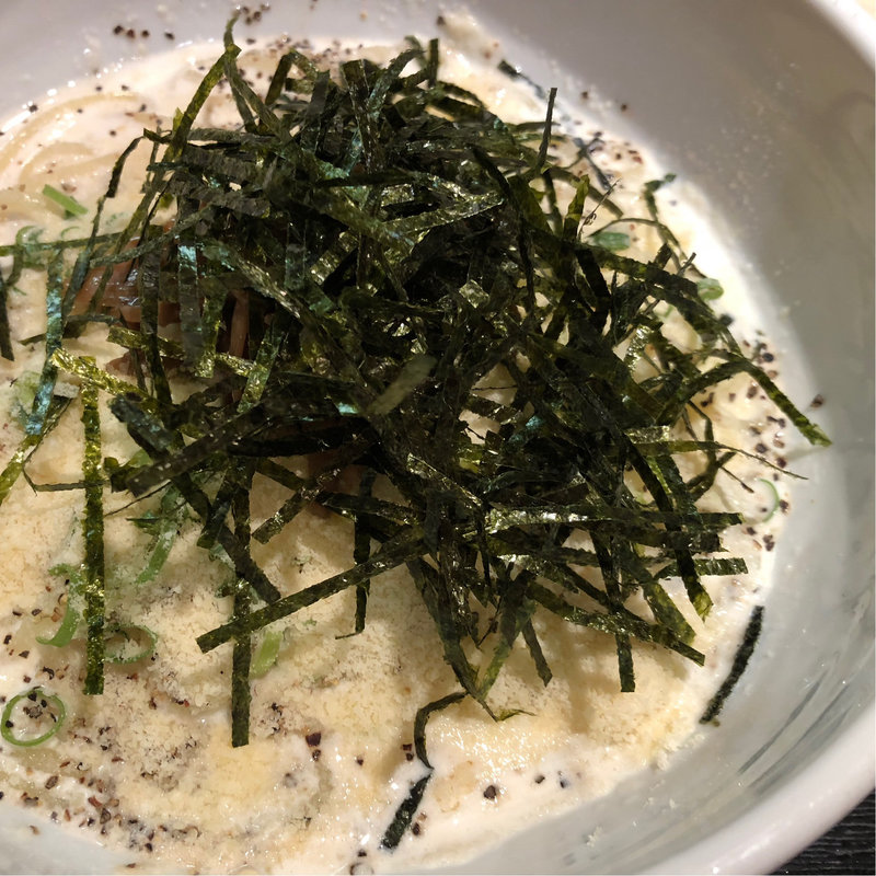 きのこクリームうどん(豊前うどん 武膳 福岡パルコ店)