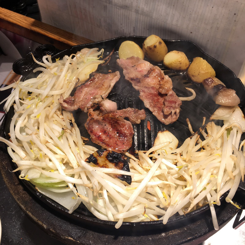 塩〆熟成ジンギスカン(ジンギスカン 北えびす)