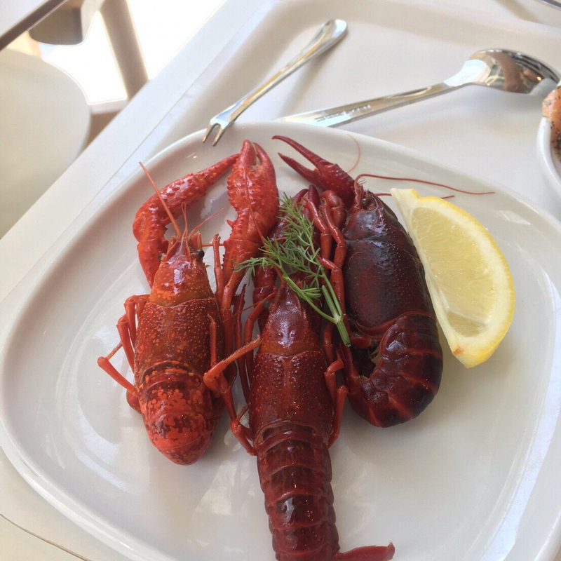 ザリガニプレート(IKEAレストラン&カフェ 福岡)