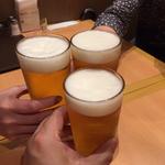 生ビール(タンドール料理ひつじや)