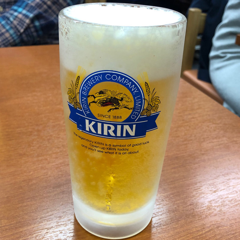 生ビール(ホワイト餃子 高島平店)