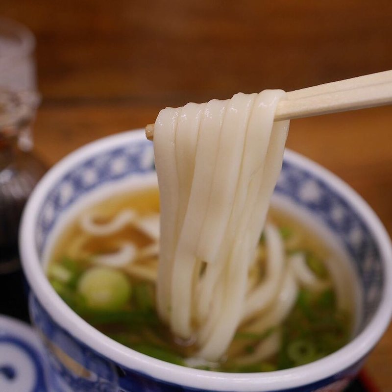 かけうどん(谷九ふる里)