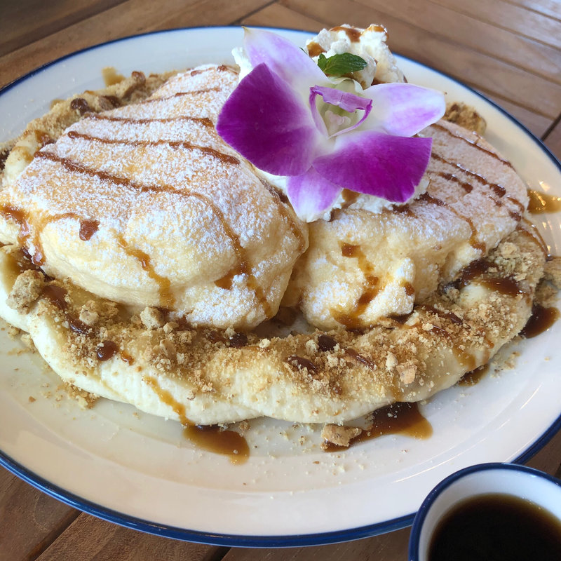 バナナパンケーキ(ホノルル食堂)