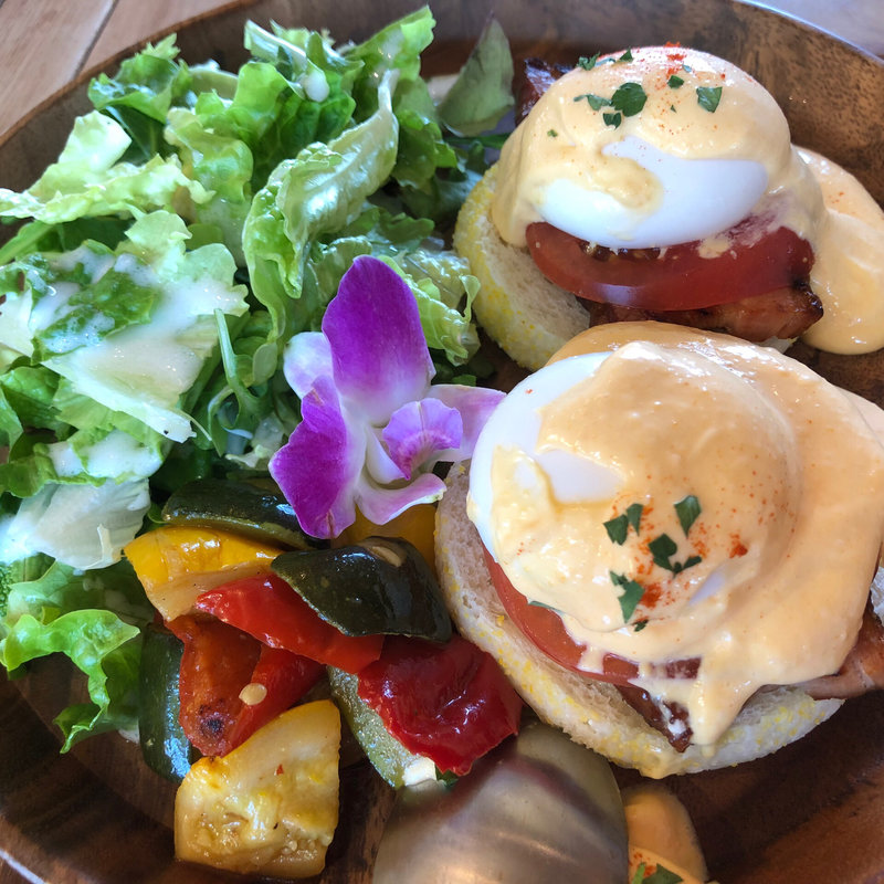 エッグベネディクト(ホノルル食堂)