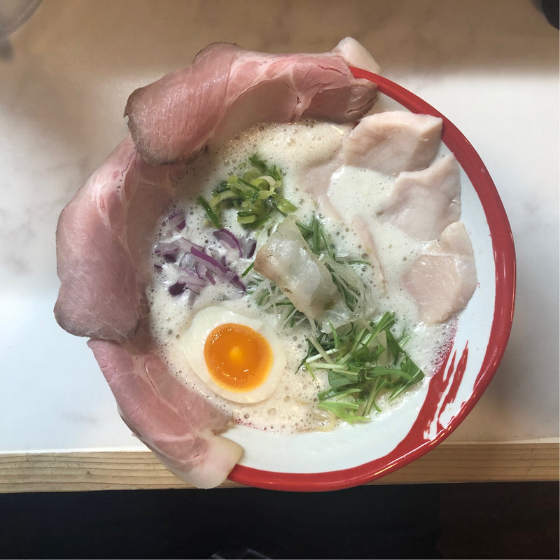 鯛カプチーノ(麺屋いさむ)