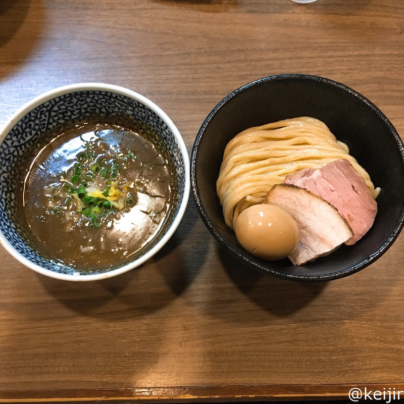 味玉つけ麺(煮干しつけ麺 宮元)