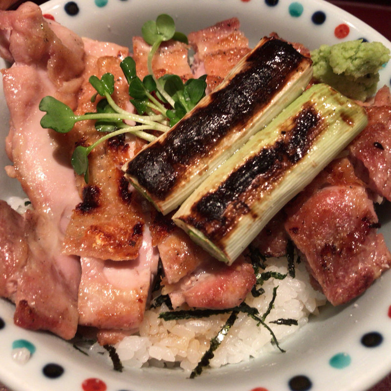 きじ焼き丼(繁乃井 東京駅黒塀横丁店 （しげのい）)