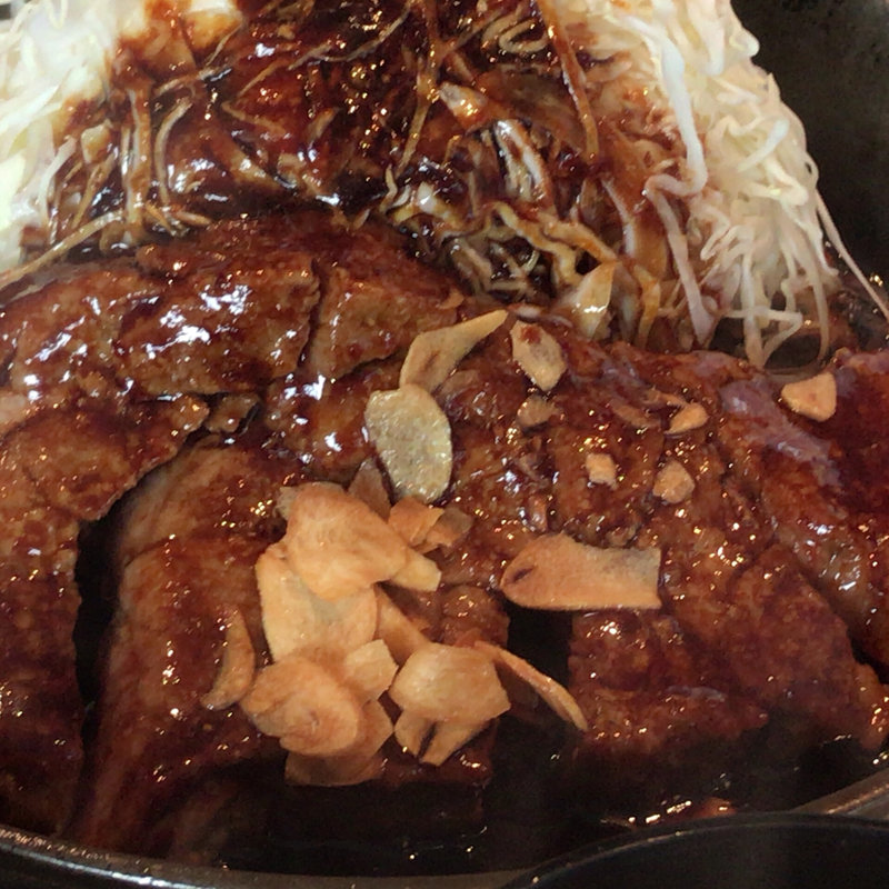 トンテキ定食(東京トンテキ 渋谷店)