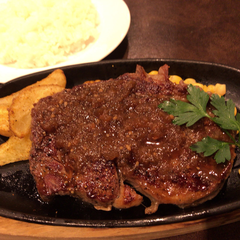 牛リブロース ビーフステーキ(オールドステーション )