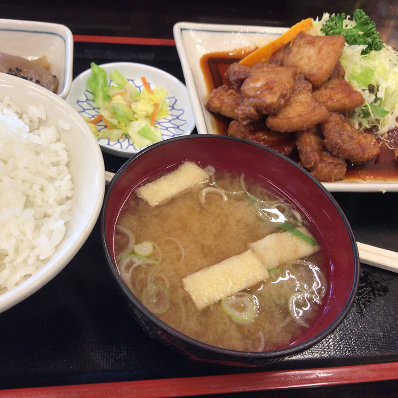 豚バラ定食(みよし食堂 )