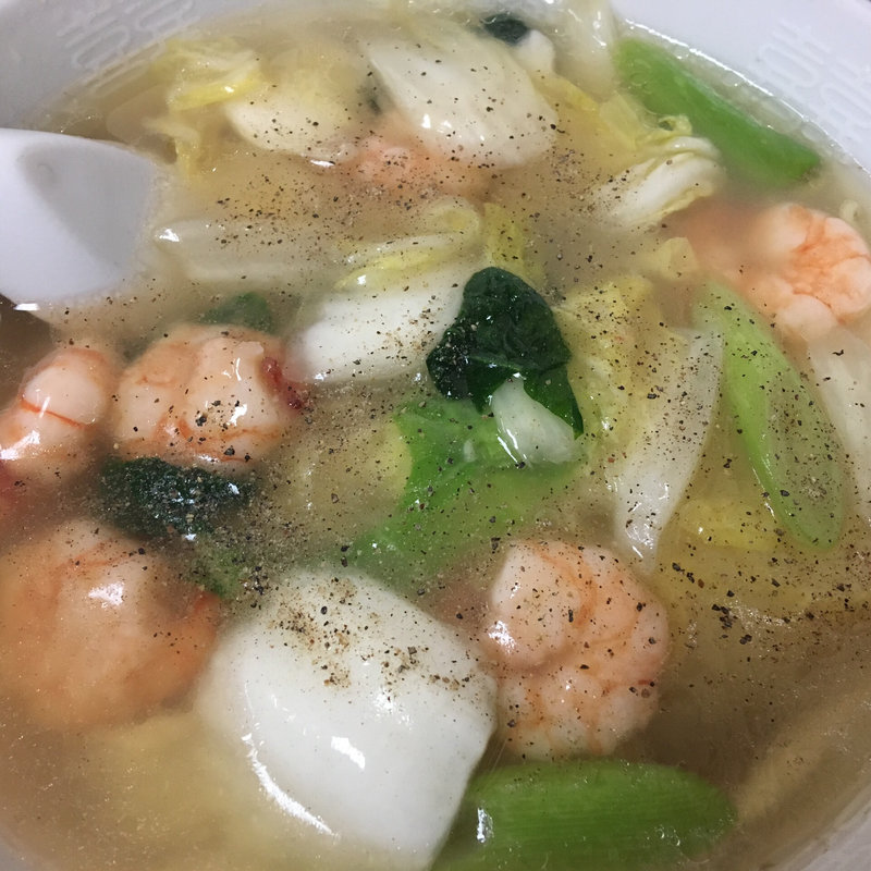 海老そば(中国家庭料理　富貴 )