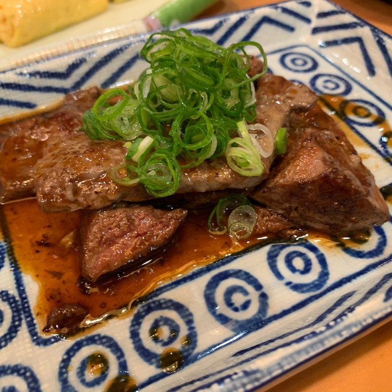 牛肉レバー焼き(満ぞく屋 （まんぞくや）)