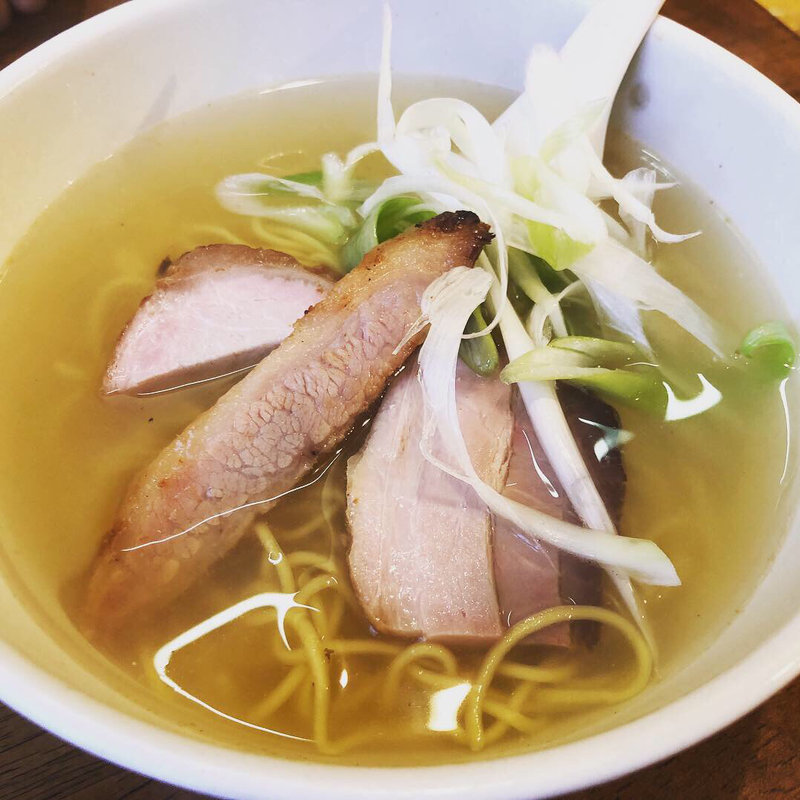 鯛だしらーめん　那須の白美人ねぎ入り(らーめん厨房 どる屋 （どるや）)