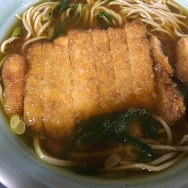 カツカレーそば(そば処 みすゞ庵)