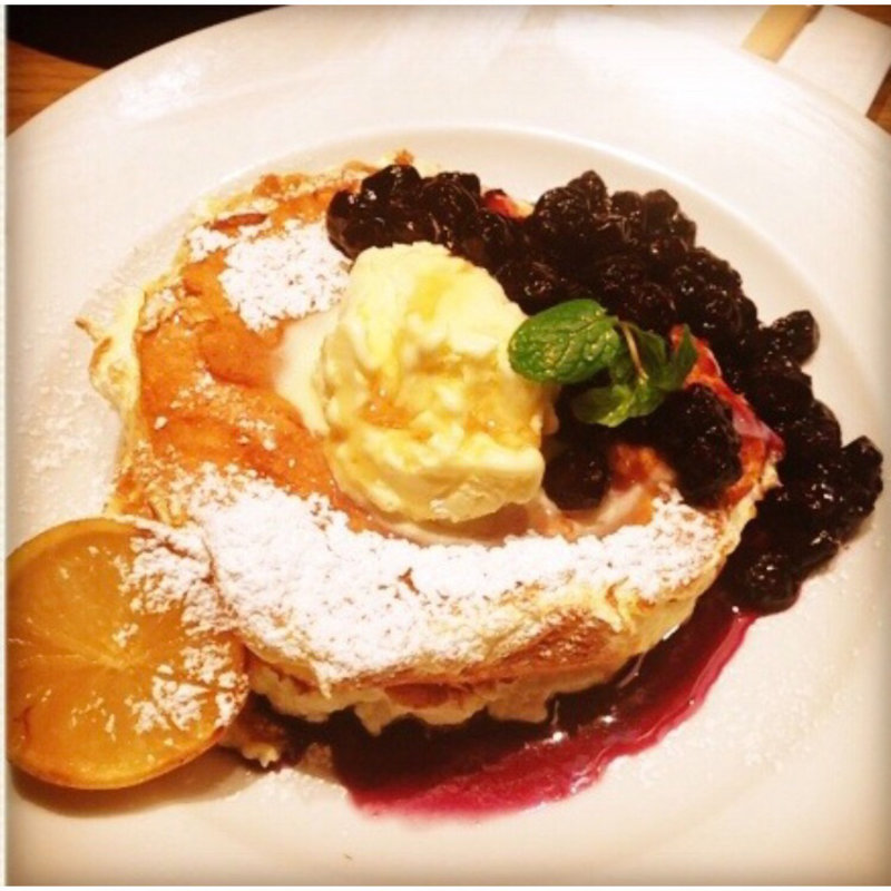 季節のパンケーキ ハーフサイズ(ラテグラフィック海老名)