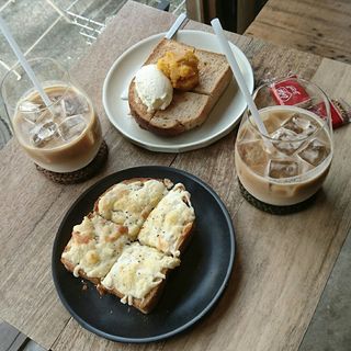 カボチャトースト(magome coffee)