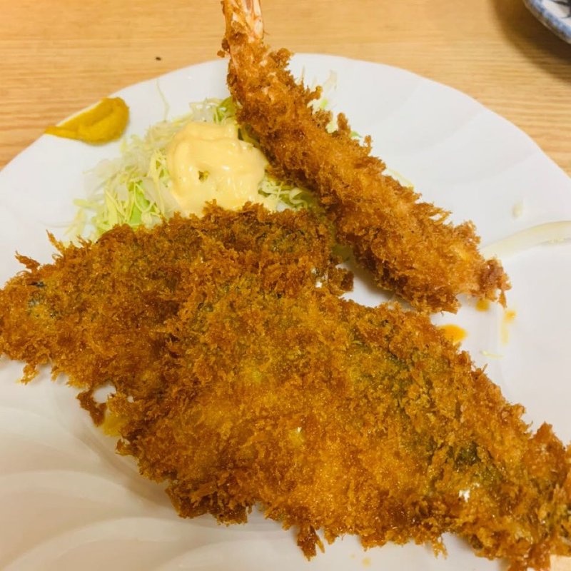 フライ盛り合わせ(はやふね食堂)